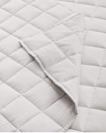 Bamboo Box Quilt - White