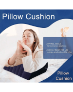 1pc Inflatable Pillow And Back Lumbar Support Cushion Pressure Activated Nap Pillow For Office Airplane Outdoor Travel Bedding Home