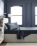 Luxury Organic Sateen Sheet Set - Nightfall